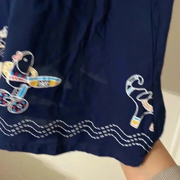 Global Desi Placement Print A-line Kurta with Bell Sleeves Size S - Picture 6 of 11